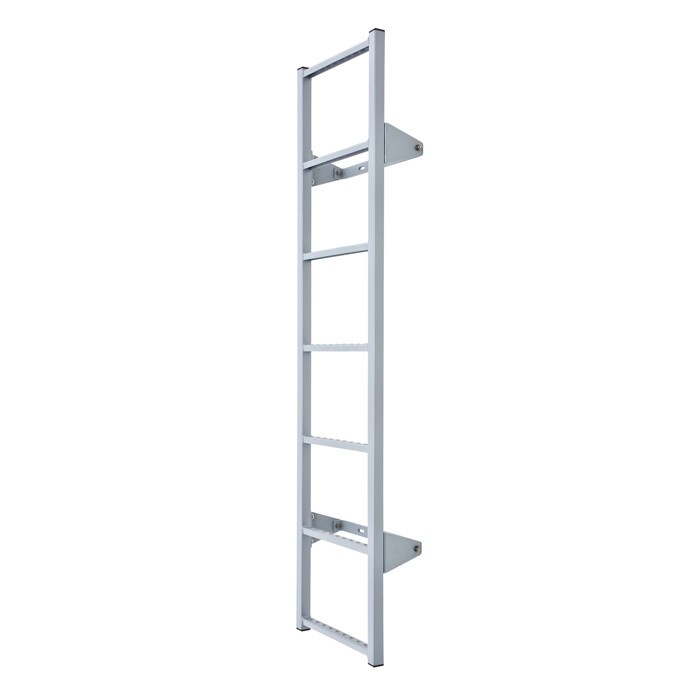 Hecktürleiter aus rostfreiem Stahl mit Aluminiumbeschichtung Nissan NV400 2010-2021