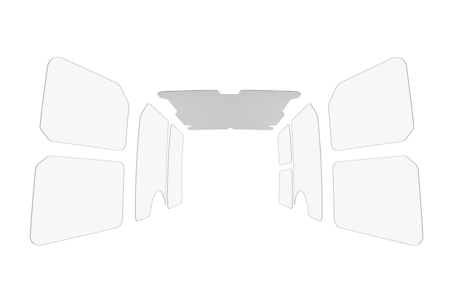Plafond betimmering Volkswagen Caddy 2020+