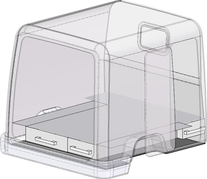 BEKS Schubladensystem Ford Transit Courier 2014-2023