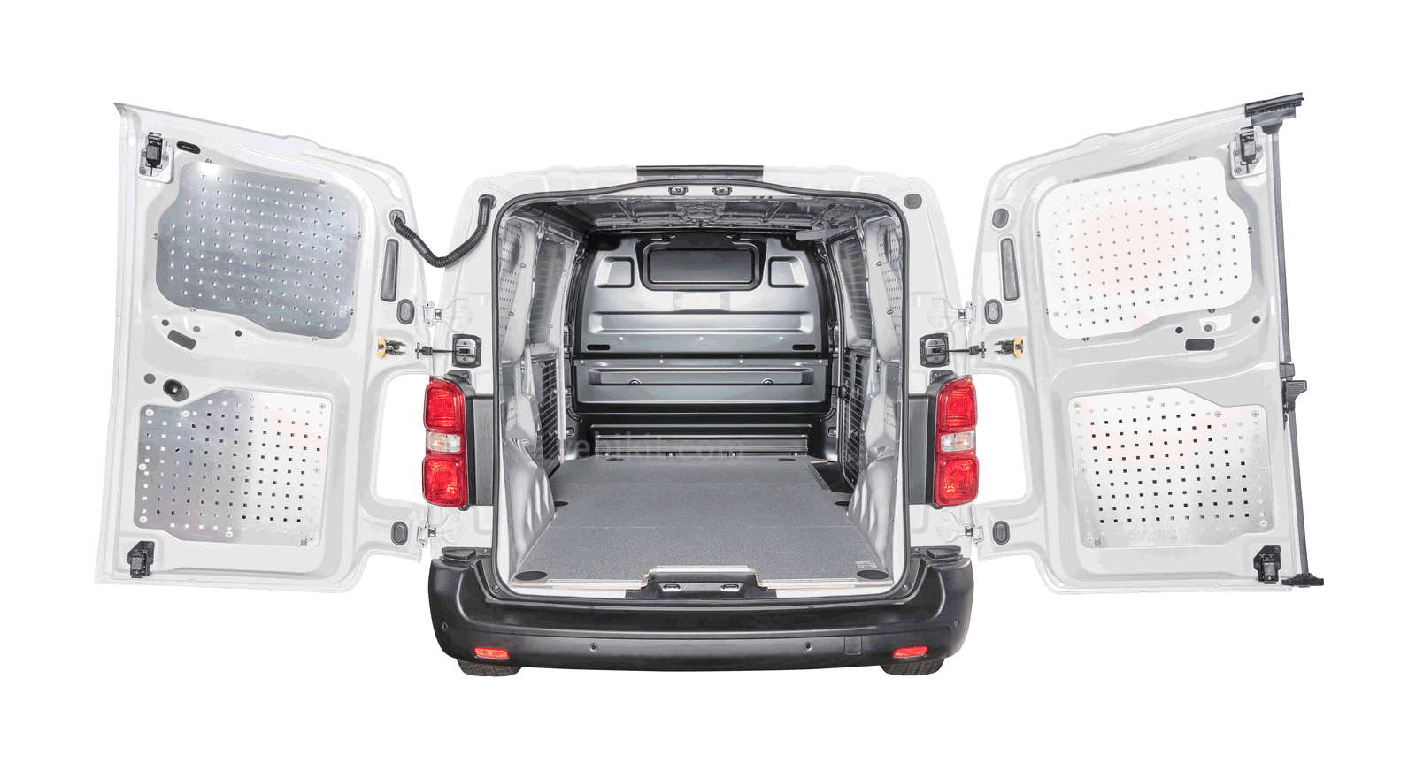 Habillage utilitaire portes et parois en aluminium | Ford Transit Custom 2012-2023