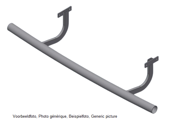 Heckschutzrohr Peugeot e-Partner 2023+ | Equinox