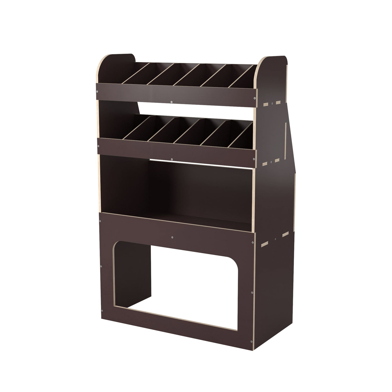 Houten bedrijfswageninrichting Mercedes eCitan 2022+ H1 L1/L2  | Zijde van de bestuurder | 750x380x1150 mm