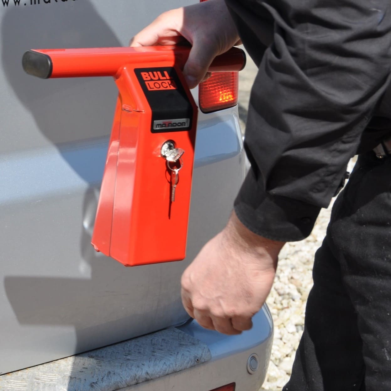 Antivol Bull-Lock (à fixer sur crochet d'attelage)