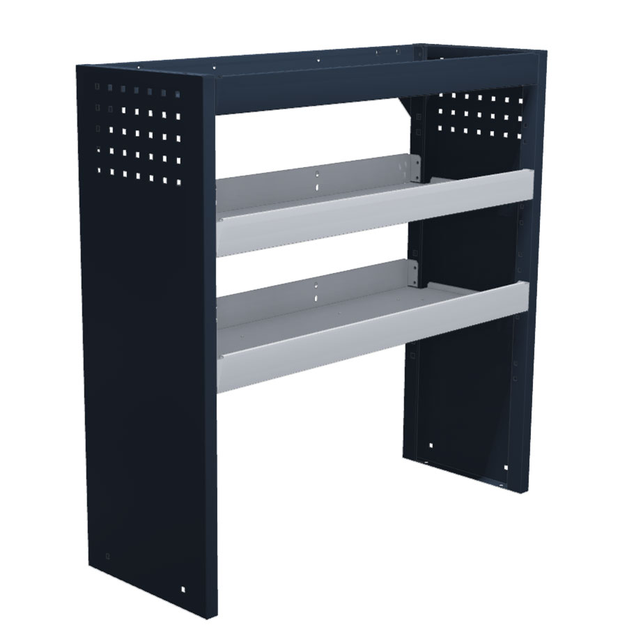 B-Line Volkswagen ID Buzz 2022+ L1 | Legplanken | 1014 x 980 x 360 mm | Metalen bedrijfswageninrichting