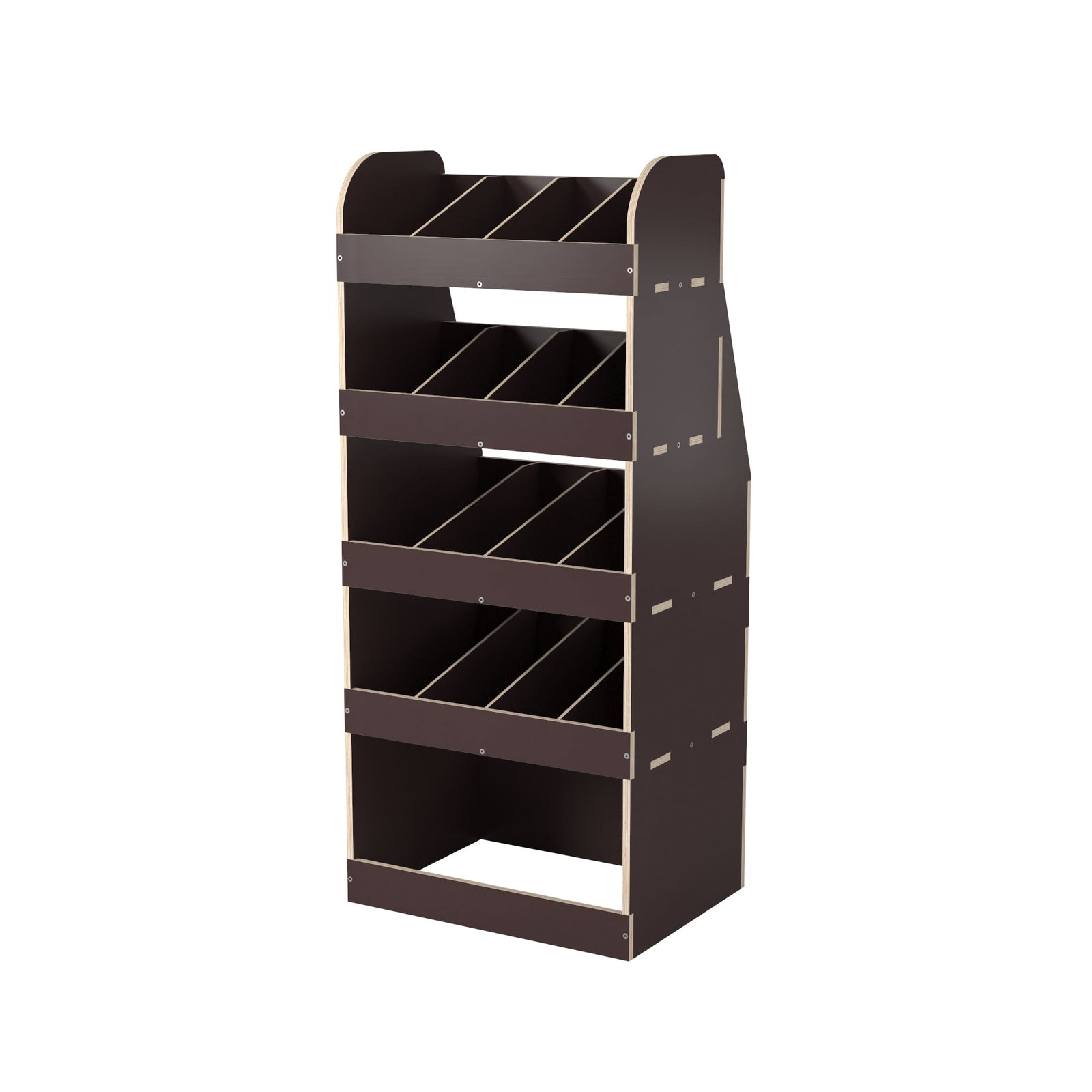 Regał drewniany Citroen Berlingo 2008-2018 H1 L1/L2 | Lewa strona | 500x380x1150 mm