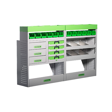 Inrichting bedrijfswagen Vehikit