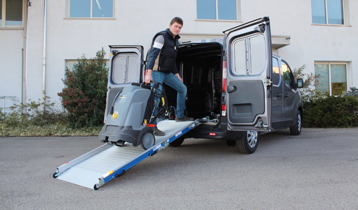 Rampe de chargement en aluminium Fiat Talento 2016-2020