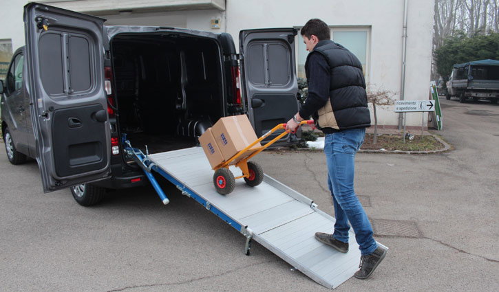 Rampe de chargement en aluminium Fiat Talento 2016-2020