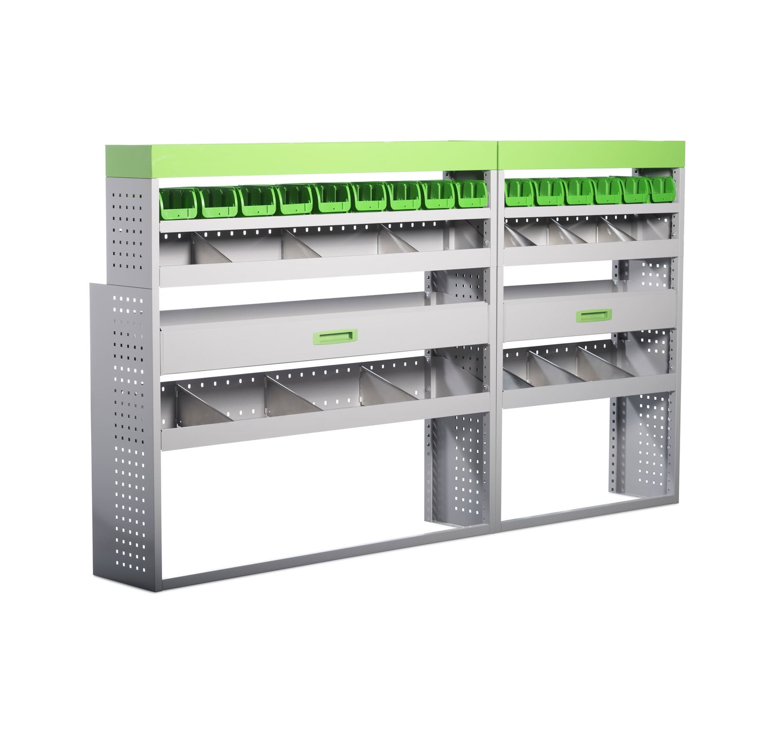 Regał samochodowy Toyota ProAce Max 2023+ L2, L3 & L4 - Standardowy lewy