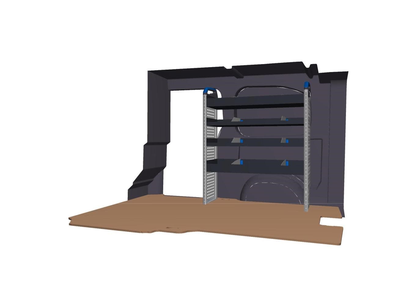 Sortimo Globelyst 4 - Toyota Proace 2016+ - Standaard rechts