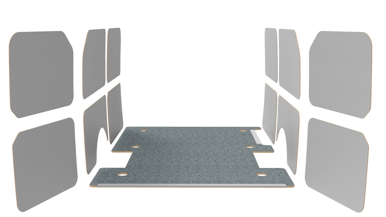 Tweedekans | Laadruimte betimmering Volkswagen Caddy 2020+ | Basic pakket