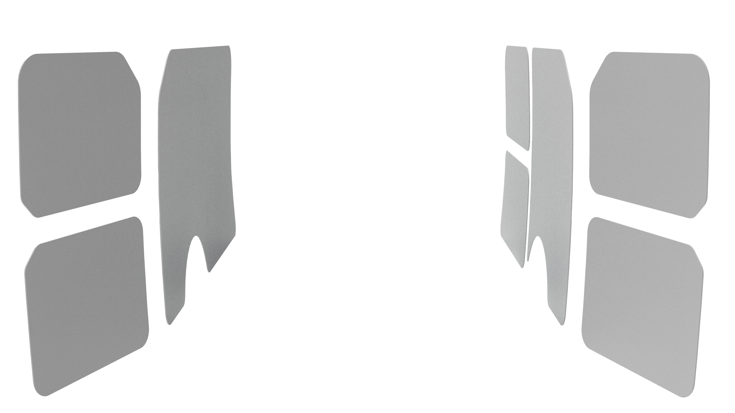 Seitenwandverkleidung Polypropylen Volkswagen Caddy 2015+