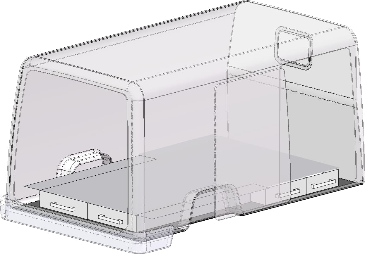 BEKS Schubladensystem Volkswagen Transporter 2003-2024 L1