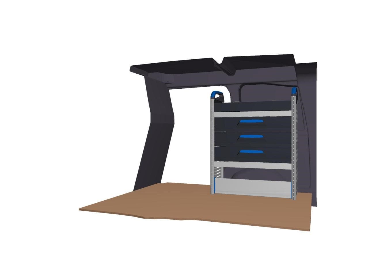 Sortimo Globelyst 4 - Opel Combo 2018+ - Uitgebreid rechts