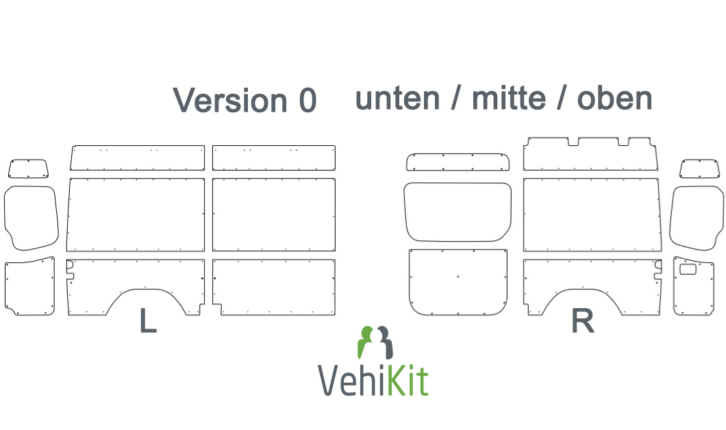 Laderaumverkleidung Nissan Primastar 2022+ | ECO Paket