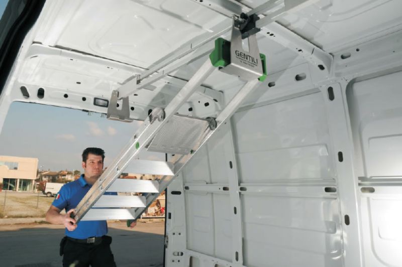 Laadruimte Gentili ladderopbergsysteem