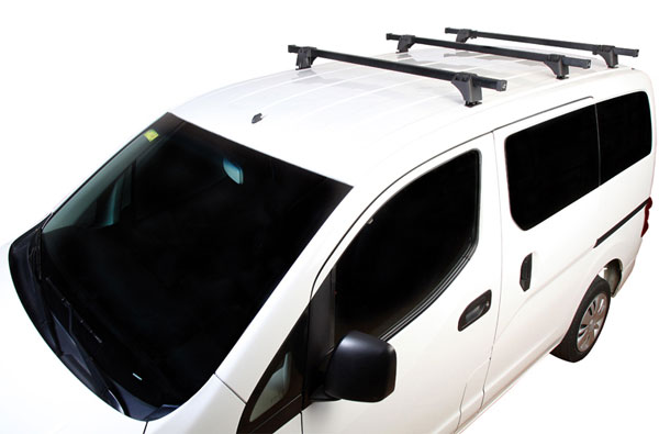 Barres De Toit Easy Line Expert Pour Renault Kangoo Van (MK I) 2003-2007 - Aluminium, Verrouillables, Charge 90 Kg