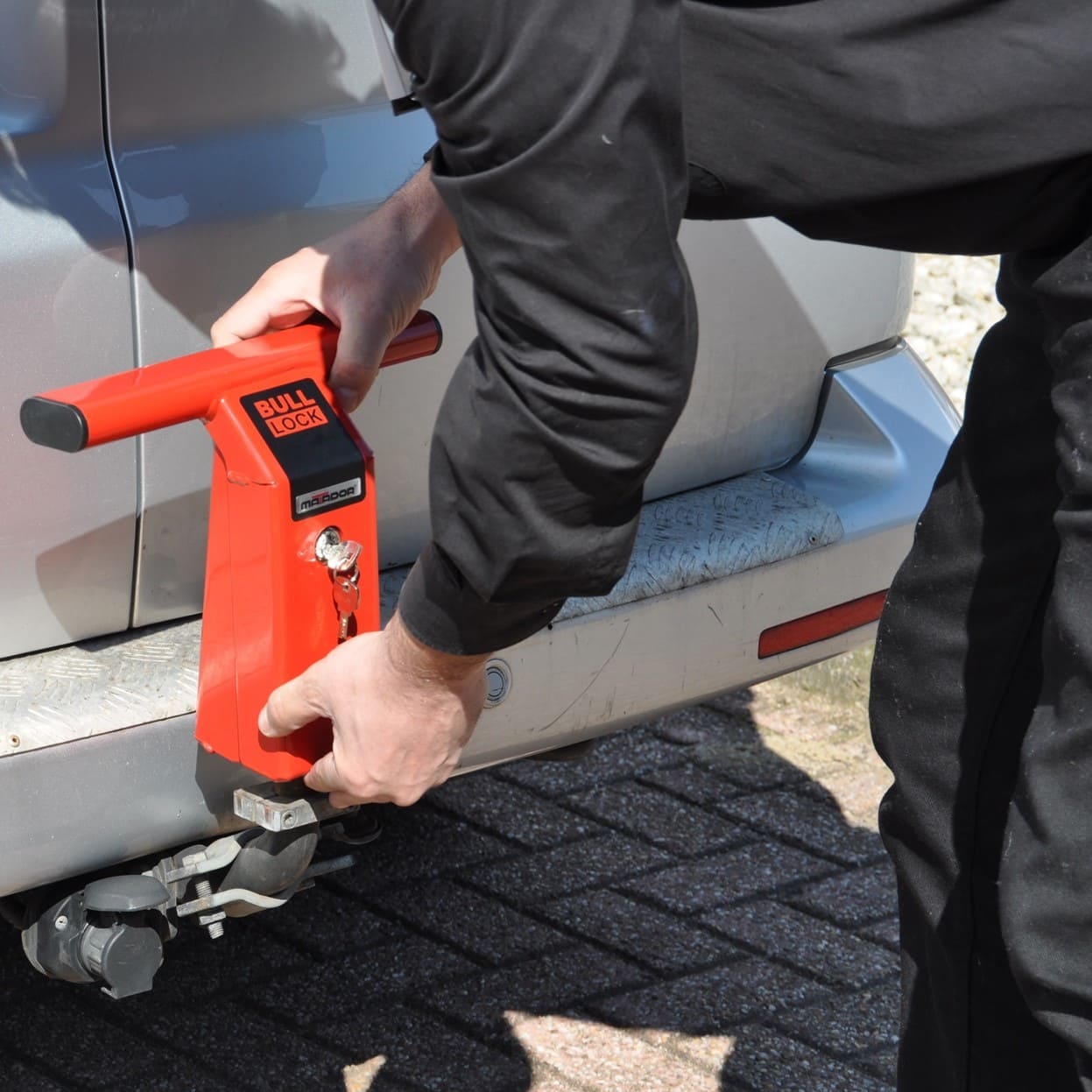 Antivol Bull-Lock (à fixer sur crochet d'attelage)