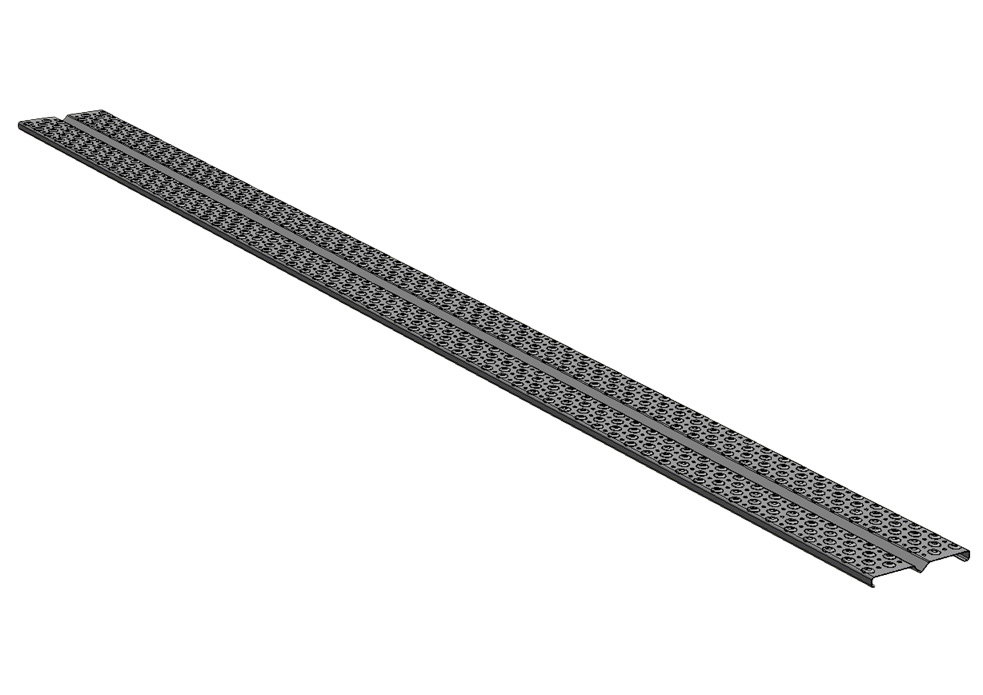 Edelstahl Laufsteg für Dachgepäckträger Renault Master 2010-2024 | Equinox