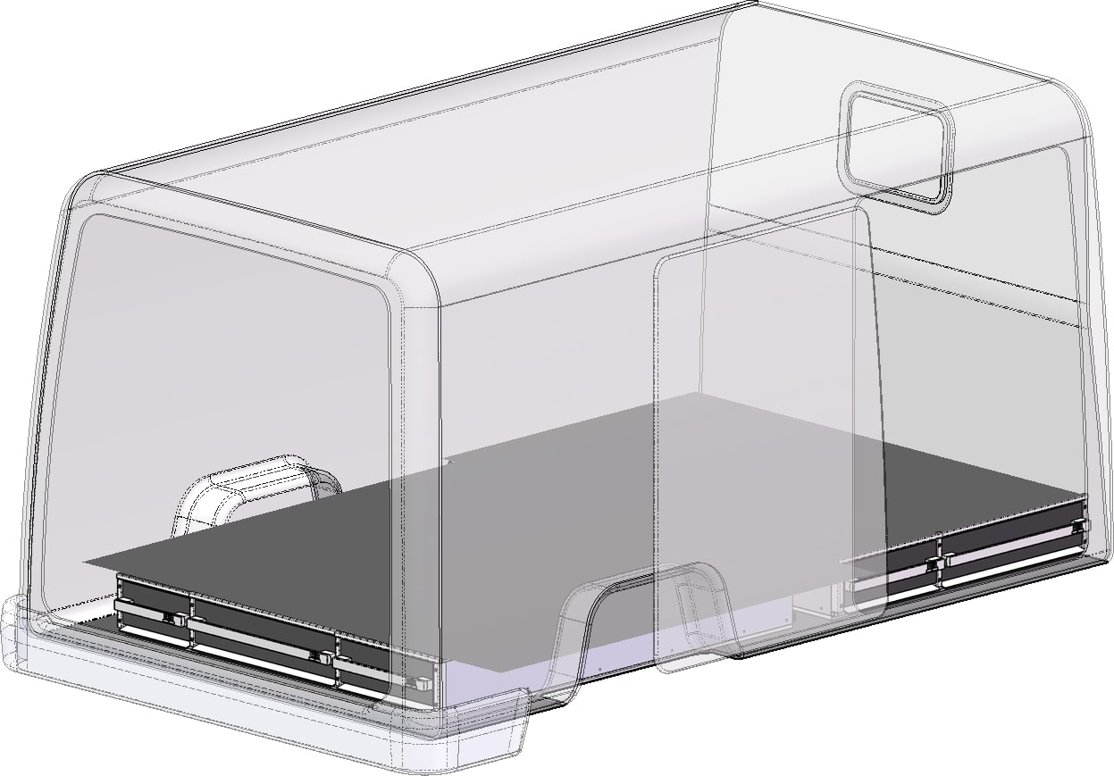 Système de tiroirs double plancher BEKS Mercedes eSprinter 2019-2023 L1