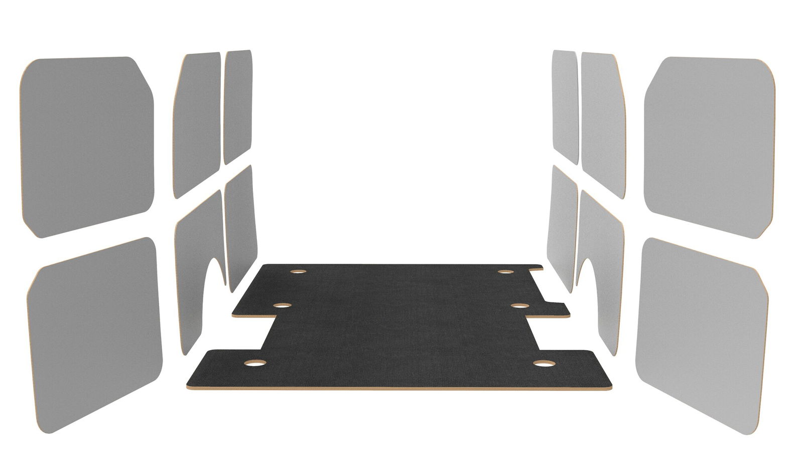 Laderaumverkleidung Citroen Jumpy 2007-2016 | ECO Paket