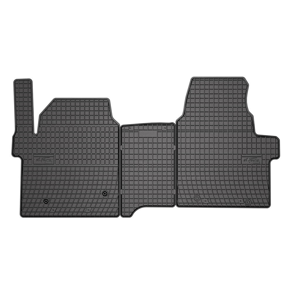 Tapis de sol caoutchouc Ford Transit Custom 2023+