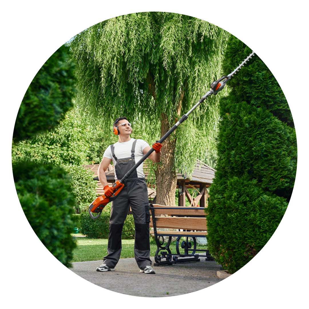 Fahrzeugeinrichtung für Gärtner