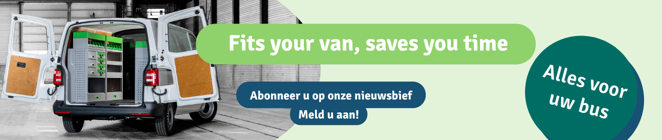 Bedrijfswageninrichting van Vehikit | Alles voor uw bus
