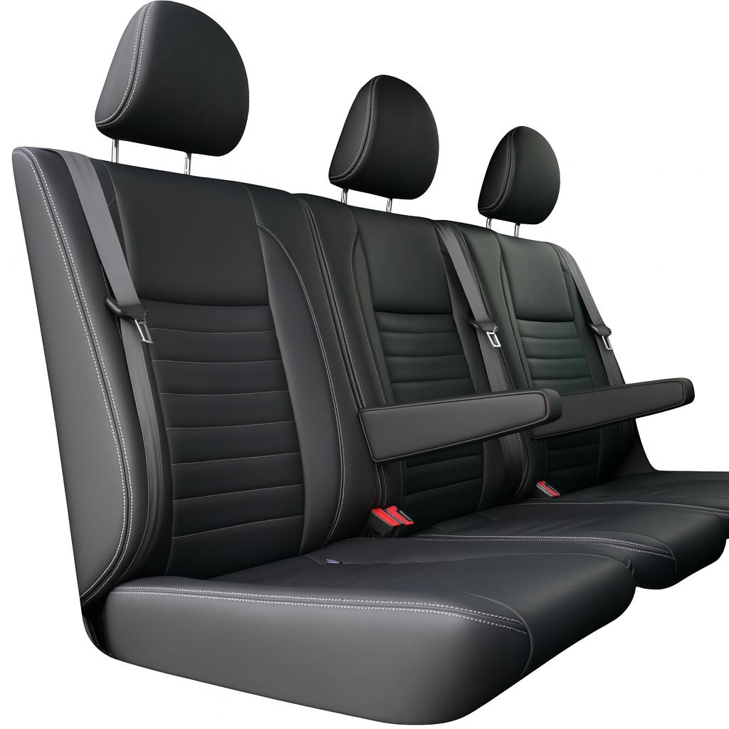 Rückbank Sitzbezüge für Fiat Ducato 2006+ | Kunstleder