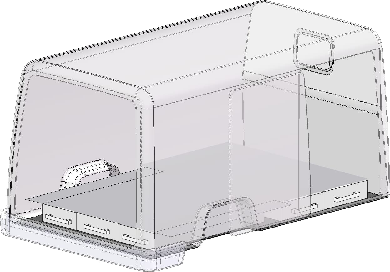 BEKS Schubladensystem Ford Transit Custom 2012-2023 L1