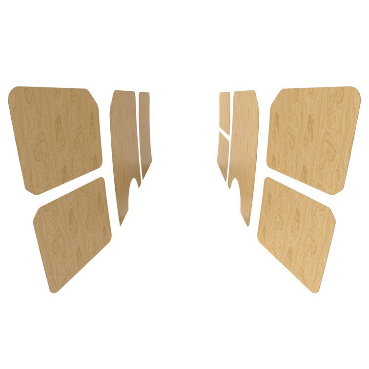 Habillage des latéraux pour Renault Trafic 2014+ |Kit Essentiel