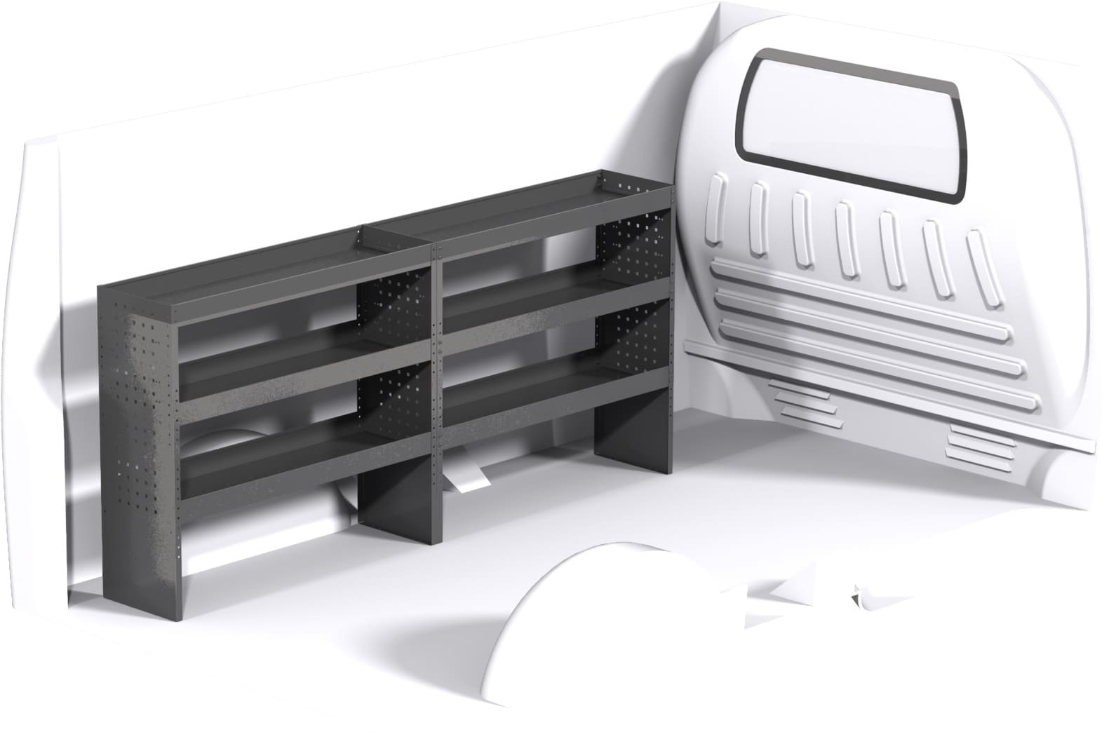 Fahrzeugeinrichtung ECO - Opel Vivaro 2019+ L1/L2 - Basis links