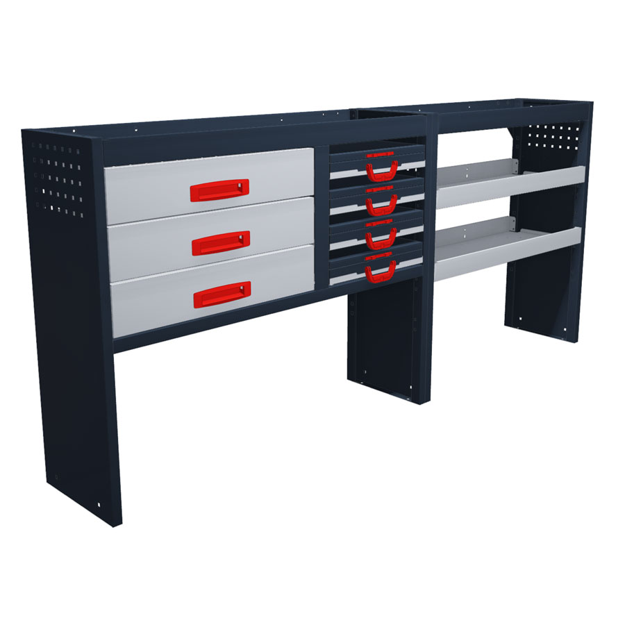 B-Line Komfort Paket | Volkswagen Transporter 2024+ L2 | Fahrzeugeinrichtung Stahl