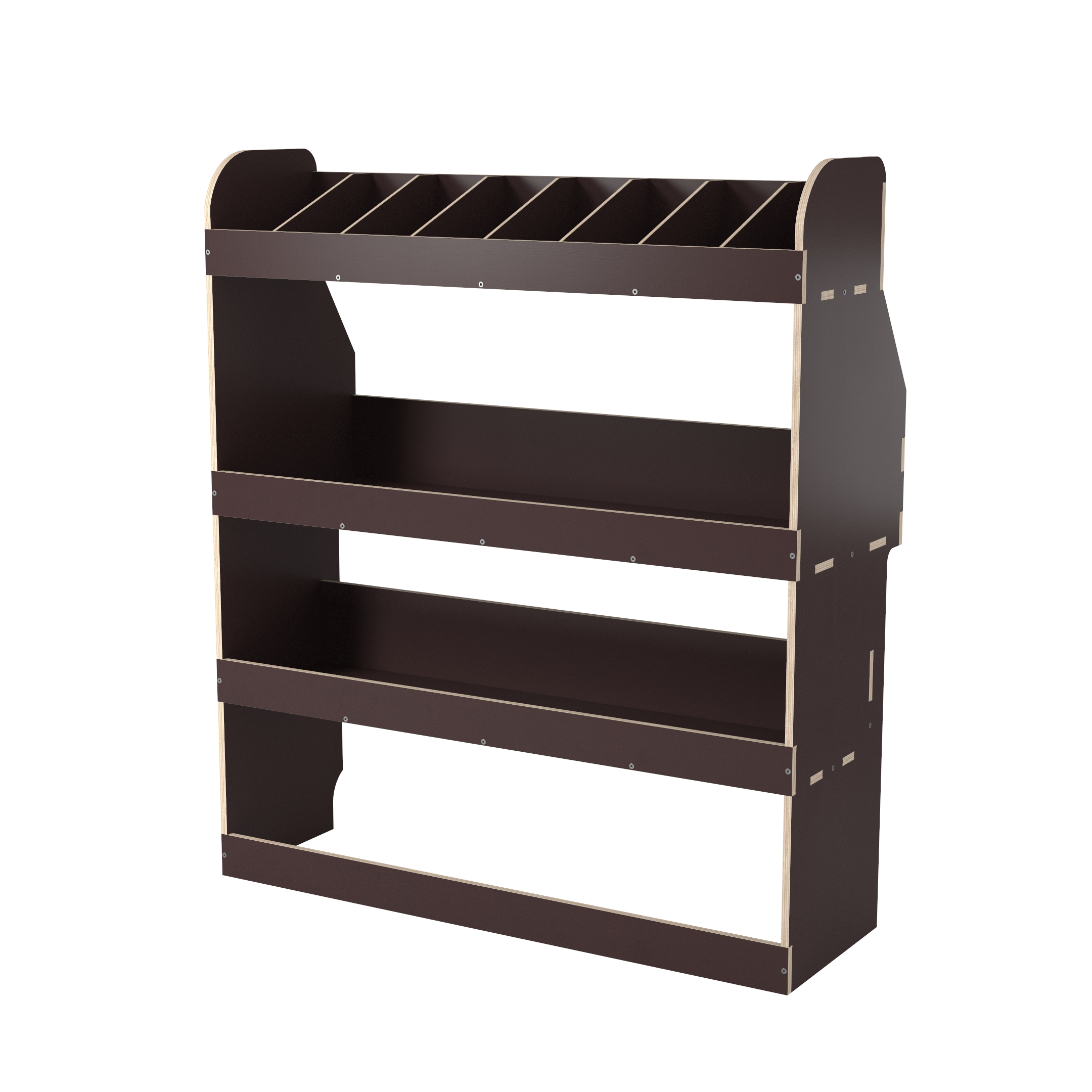 Fahrzeugeinrichtung aus Holz Peugeot e-Partner 2023+ H1 L2 | Linke Seite | 1000x373x1150 mm