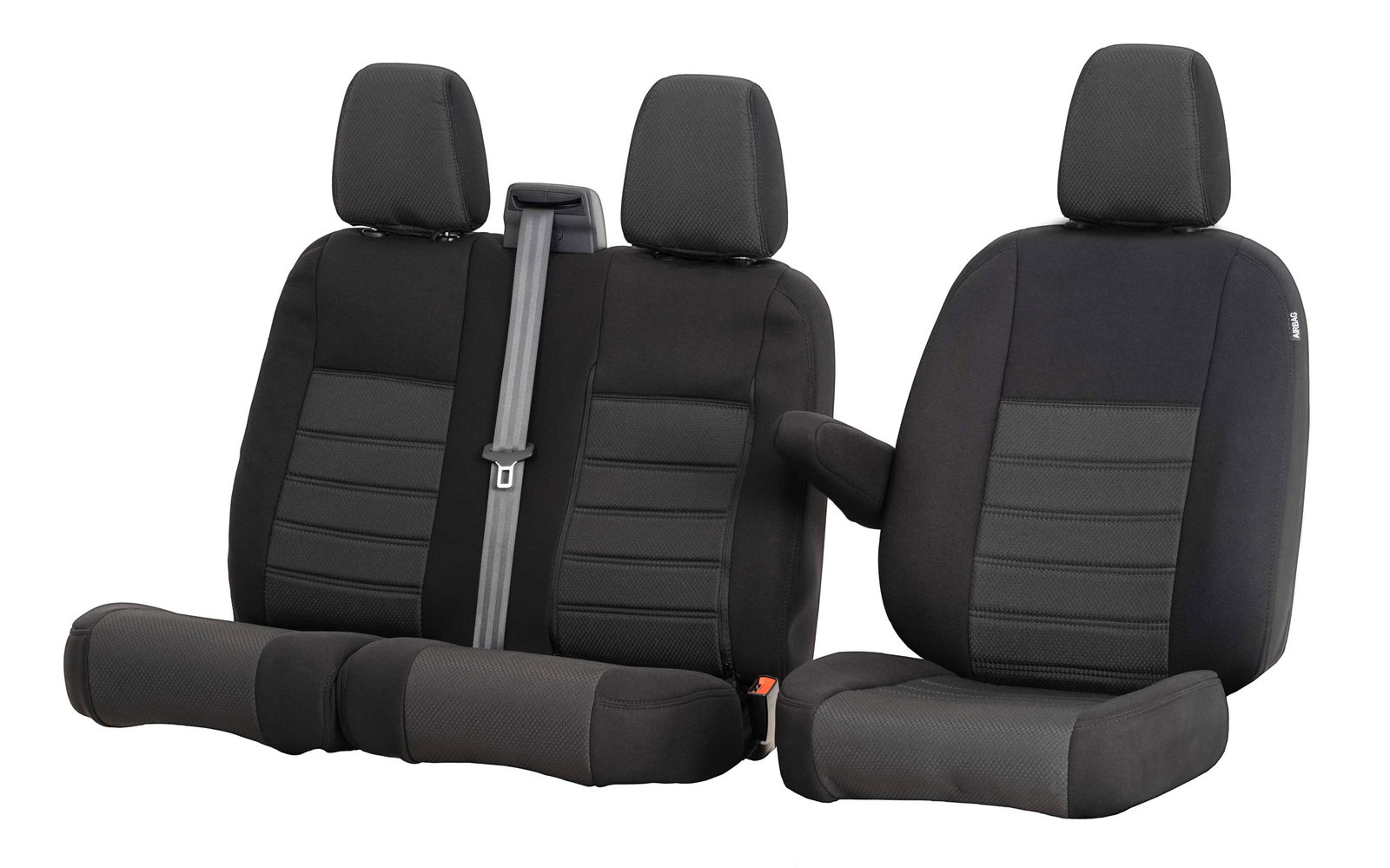 Housses de siège en tissu – Nissan NV400 2010-2021