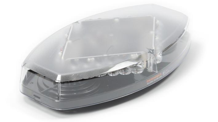 Mini feu clignotant - 24 LED - montage sur toit