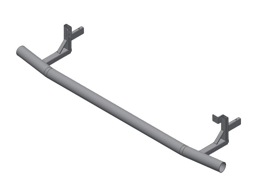 Barre de protection arrière pour Toyota Proace 2013-2016 | Equinox 