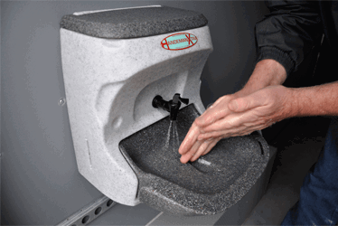 Wasunit bedrijfswagen