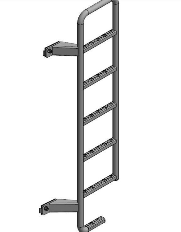 RVS deurladder Nissan Interstar 2022-2024 | Equinox