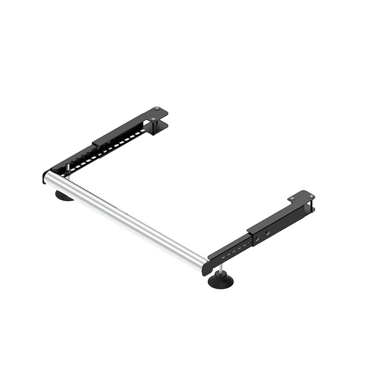 Laadroller zwart stalen dakdragers Volkswagen Caddy 2003-2020 | Cruz