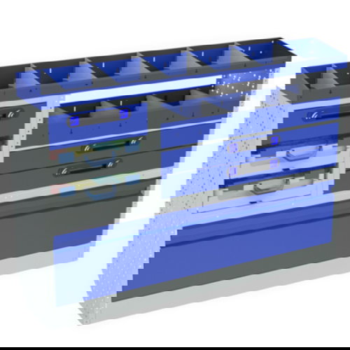 Aménagement Peugeot Partner 2018+ L2 | Coté gauche | Pro