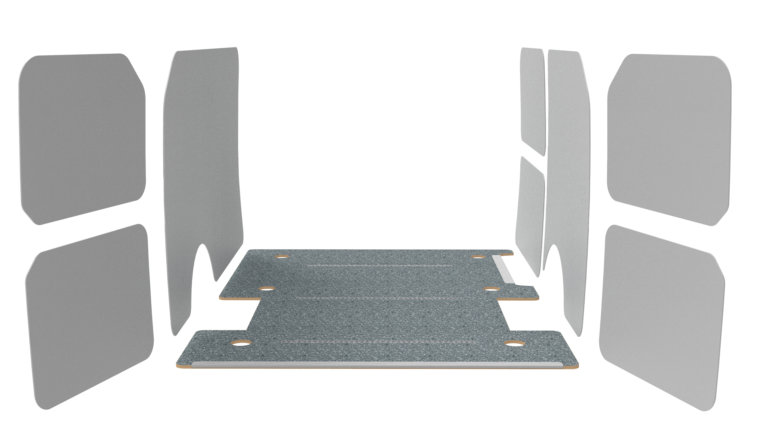 Laderaumverkleidung Citroen Berlingo 2008-2018 | PRO PLUS Paket Laderaumverkleidung Citroen Berlingo 2008-2018 | PRO PLUS Paket