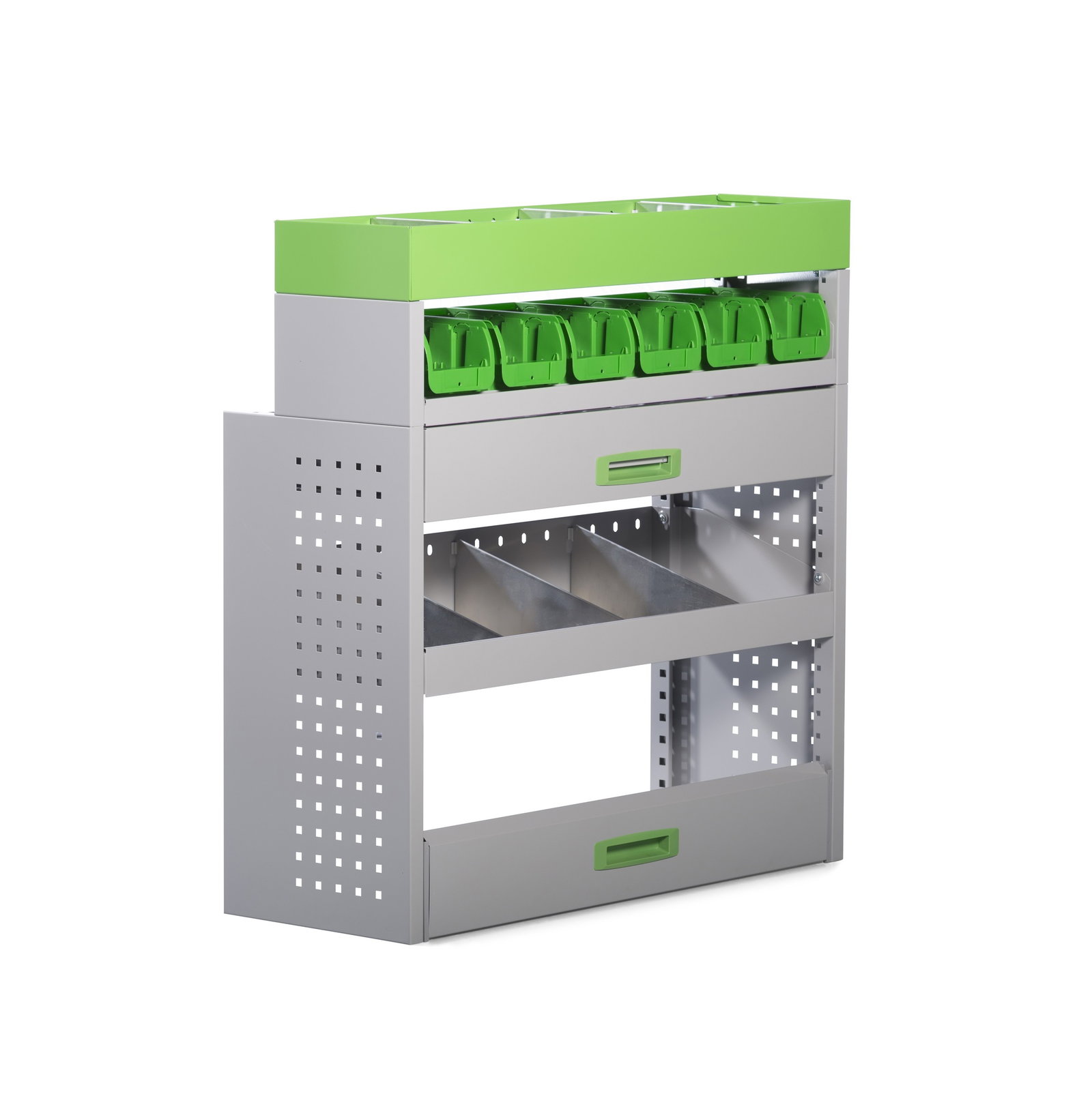 Regał samochodowy Citroen Berlingo 2008-2018 L2 - Standardowy prawy | Van Solutions