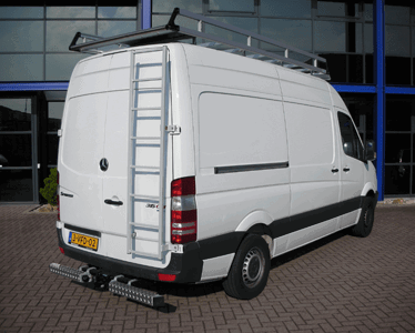 Deurladder bedrijfswagen