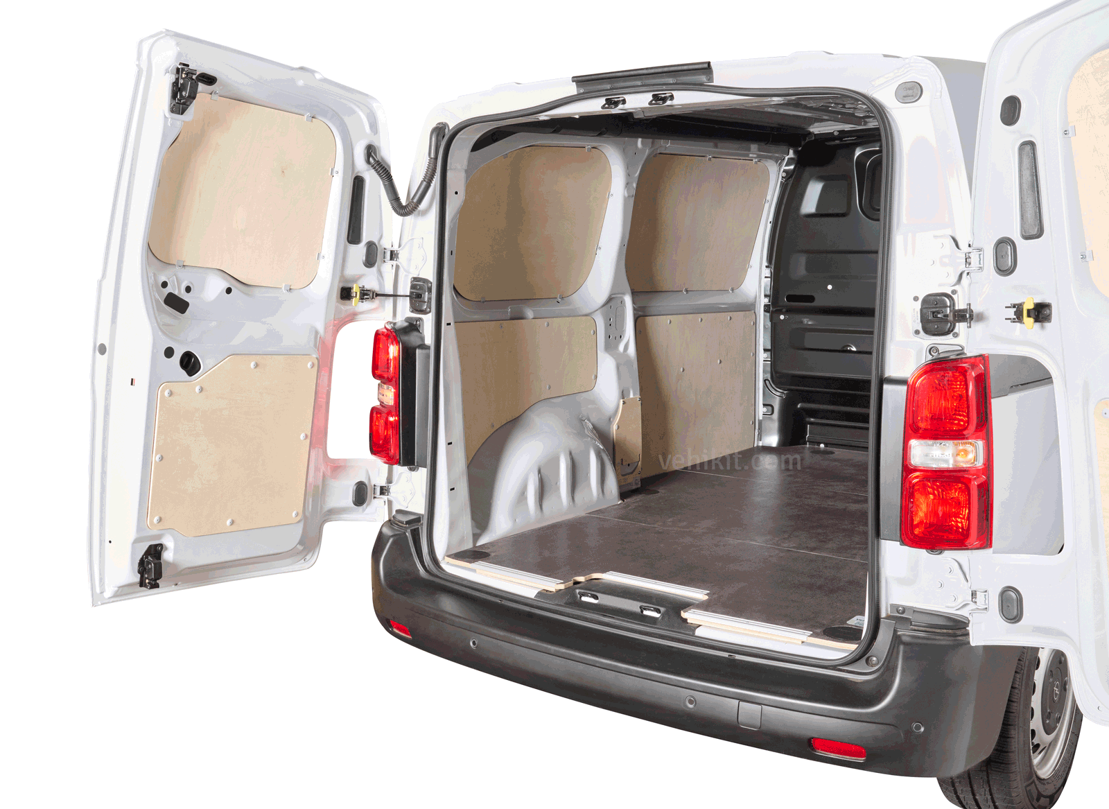 Wand- en deurpanelen 6,5 mm ongecoat hechthout |  Toyota Proace Electric 2020+