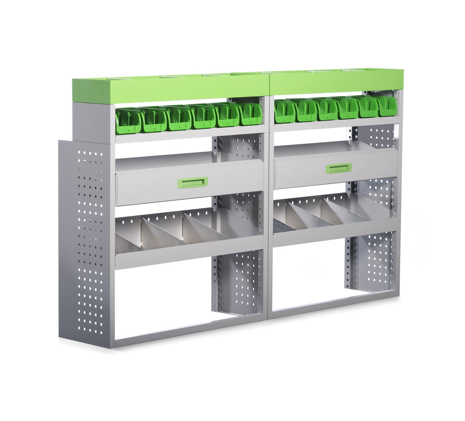 Regał samochodowy Opel Vivaro Electric 2020+ L2/L3 - Standardowy lewy | Van Solutions