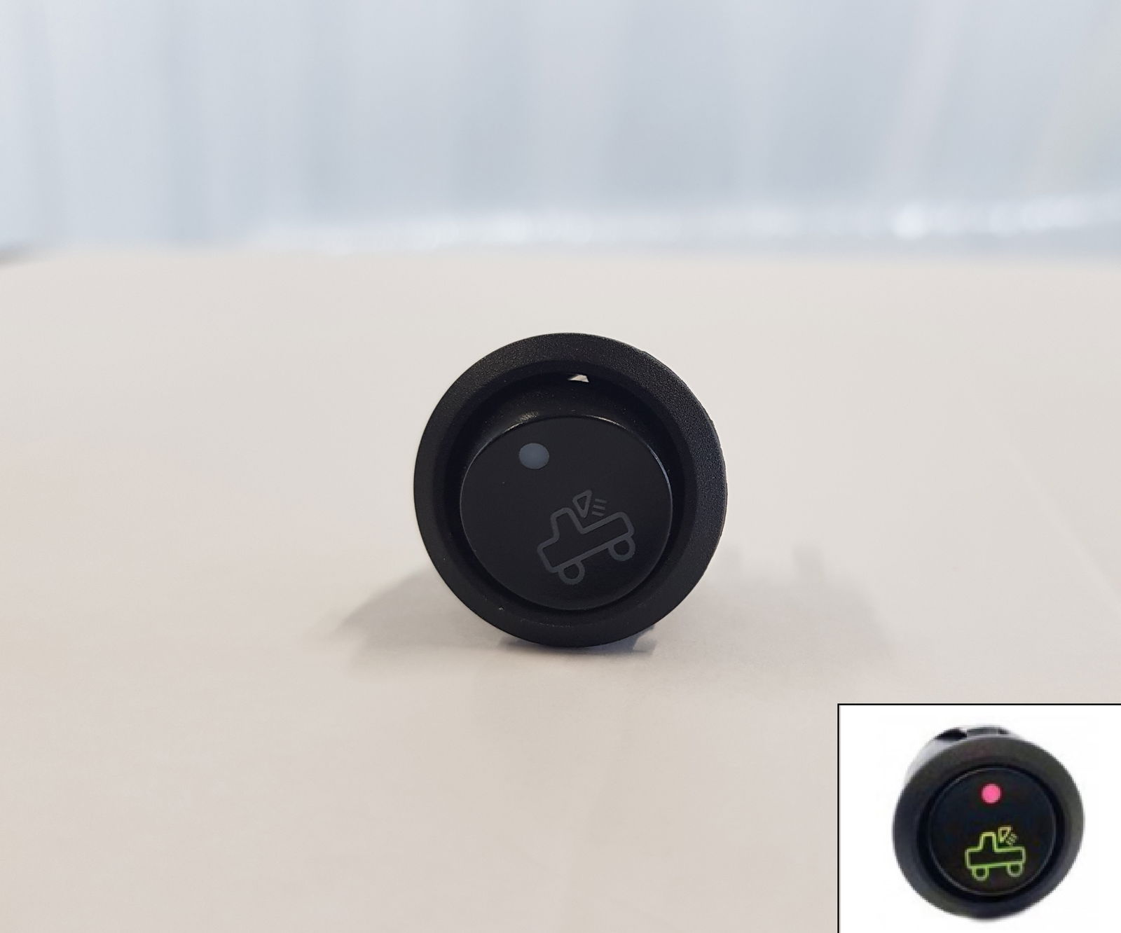 Schakelaar werklamp - Groen