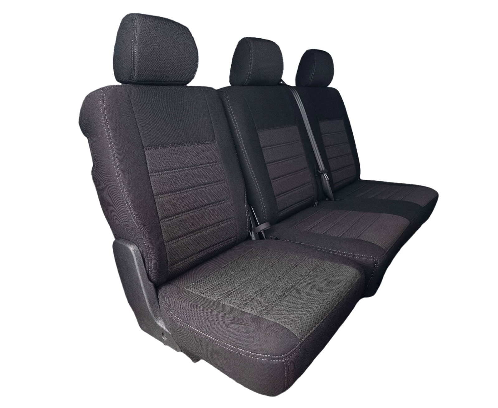 Rückbank Sitzbezüge Stoff für Volkswagen Crafter 2017+