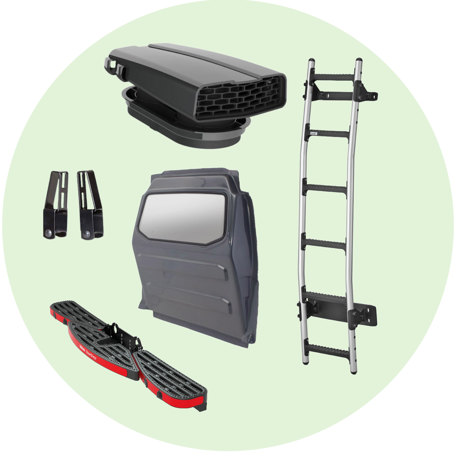 Tout l'équipement utilitaire