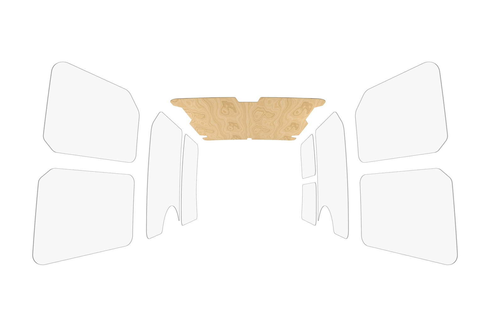 Zabudowa sufitu Fiat Ducato 2006+ | Linia Essential